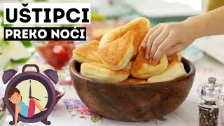 KAD UJUTRO ŽURITE: UŠTIPCI PREKO NOĆI - PEKSIMETI - MEKIKE RECEPT - RAZVIJANI MEKANI ŠUPLJIKAVI