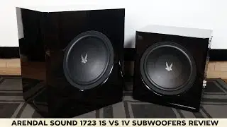 Arendal 1723 1S vs 1V Subwoofer Review Discussion