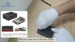 How to Install the X1002 Pcie NVMe SSD Bottom Board with P580 Metal Case for Raspberry Pi 5?