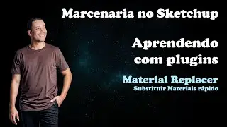 Troca rápida de material  no sketchup