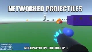 Tutorial: Online multiplayer 🔫 FPS Unity & Photon Fusion EP6 (Networked projectiles)