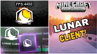 Lunar client for Minecraft pe 1.20 | Lunar client for MCPE | Best client for Minecraft pe