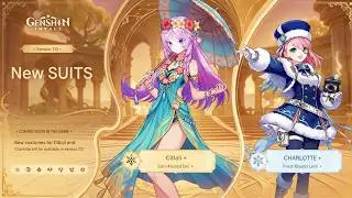 👙HOW TO GET THE SITLALI and CHARLOTTE SKINS in Genshin Impact 6.7 Banners