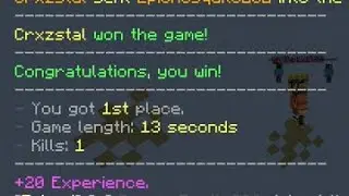 Skywars Duels 13 Second Speedrun