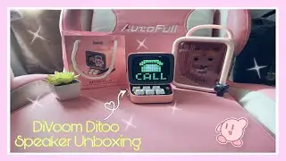 Unboxing Divoom DITOO Plus Speaker | Kawaii Gadget Bluetooth Speaker 🌸