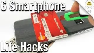 6 Life Hacks for your Phone📱 | MrThink 💡