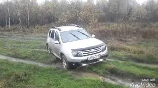 Дастер по грязи