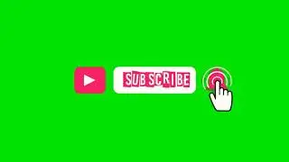 Green Screen Notifikasi Subscribe Bell | Tombol Subscribe Terbaru