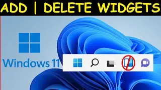 Windows 11 Add Remove Widgets