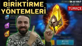 TAŞ BİRİKTİRME YÖNTEMLERİ | RAID: Shadow Legends Türkçe