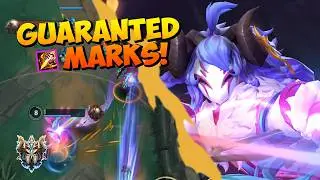 WILD RIFT KINDRED JUNGLE  - USING MARKS LIKE MAPHACK