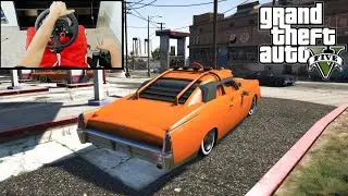 DUKE of DEATH in GTA 5 (Steering Wheel + Shifter) Gameplay