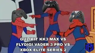 GULIKIT KK3 MAX VS FLYDIGI VADER 3 PRO VS XBOX ELITE SERIES 2 REVIEW