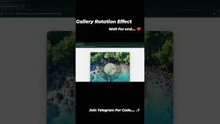 Gallery Rotation Effect  || #htmlcss #love #webdevelopment