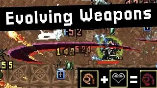 Vampire Survivors - How to Evolve your weapon using Whip to Bloody Tear as an example.