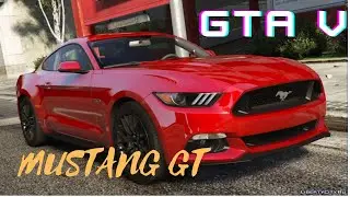 Ford Mustang GT -- GTA V Gameplay -- mustang addon