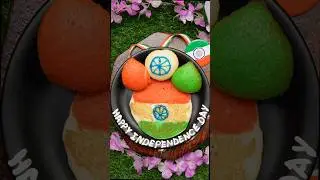 Cupcakes for independence day #youtubeshorts #cake #pancake #food #independenceday #trending #viral