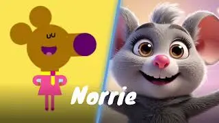 Hey Duggee Animated Characters vs Cute Cartoon Characters
