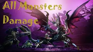Monster Hunter Rise : All monster damage
