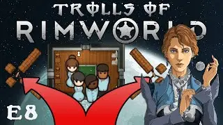 Rimworld e8 - Building A Recreation Room & Basic Turret Setup! UNBREAKABLE