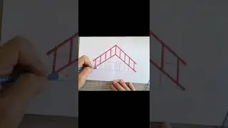 How To Draw 3D Ladder