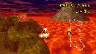 [MKW WR] Grumble Volcano (Glitch) - 17.823