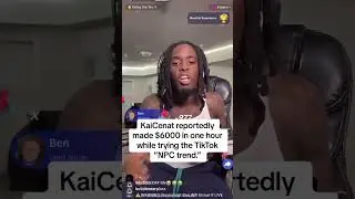 Kai cenat breaks character 😂😂😂😂