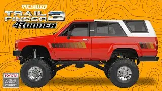 RC4WD Trail Finder 2 RTR w/ 1985 Toyota 4Runner Hard Body Set (Red)