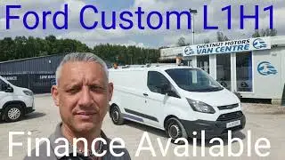 Ford Custom 310 Van For Sale In White L1H1 SWB 2015 2.2 Diesel Timing Chain Engine Air Con Finance