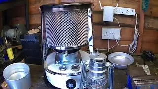 2 Litre Water Boil Test. Ruby Stove. Lockdown Diary. Tues 16th Feb 2021. Man Cave.