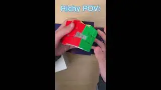 When a non-cuber sees ur new cube
