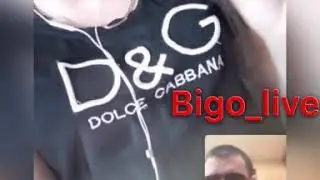 Биго. Показала как надо чпокаться
