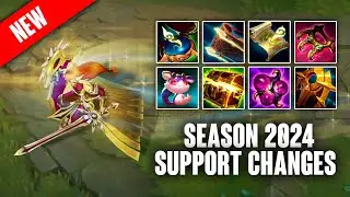 SEASON 14 SUPPORT CHANGES - LEAGUE OF LEGENDS
