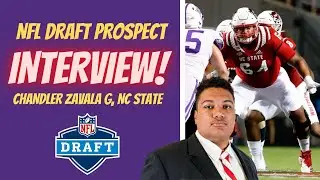 NFL Draft Interview Chandler Zavala G, NC State | Potential Vikings Draft Target