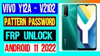 VIVO y12a Frp Bypass Android 11 | How to Frp Unlock vivo y12a |  VIVO y12a Pattern Frp unlock