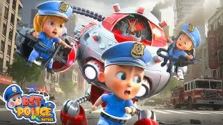Frozen Chaos! Robot Attack | Police Sories | Cartoon for Kids | Billion Surprise Toys