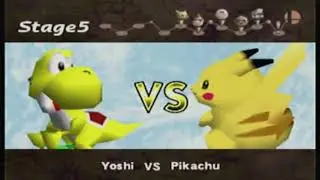 i am voting to cancel Yoshi | Super Smash Bros 64 raging moments