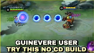 Guinevere Best Build No Cooldown | Top 1 Global Guinevere | MLBB