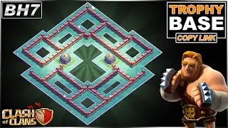 NEW Builder Hall 7 Base 2021 | BH7 base COPY LINK | Clash Of Clans