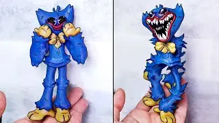 [FNF] Making Huggy Wuggy Sculpture Timelapse [Poppy Playtime] - Friday Night Funkin' Poppy Raptime 2