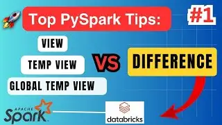View vs Temp View vs Global Temp View | Databricks | DataFicial Hindi