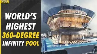 World’s highest 360-degree infinity swimming pool in Dubai | Aura Skypool |  Palm Jumeirah Island