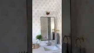 From a basic builder-grade bathroom to a classic coastal oasis 💙 @stefanasilber #mypotterybarn