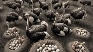 La cosecha e incubación del huevo de avestruz / Un proceso fascinante y que requiere mucha atención.