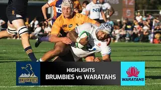 ACT Brumbies vs NSW Waratahs - Super Rugby trial match Highlights 2023