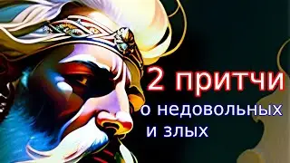 Недовольные и злые. 2 Притчи о том как мы воспринимаем действительность.