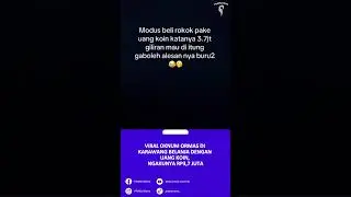 Viral Oknum Ormas di Karawang Belanja dengan Uang Koin, Ngakunya Rp3,7 Juta