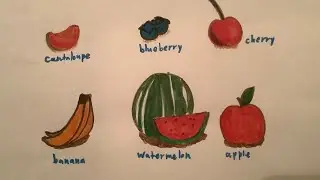 How to Draw SIMPLE Fruit - No Special Supplies Required!