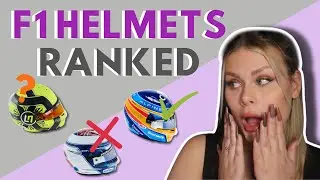 RANKING THE 2021 F1 DRIVER HELMETS