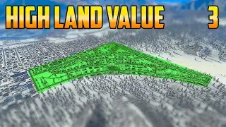 Building a High Land Value Area for Rich People